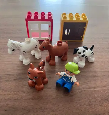 레고 듀플로 문 동물 사람