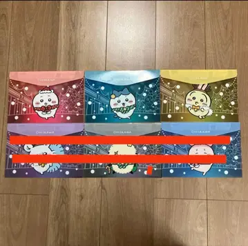 치이카와 플랫 파우치 3종 세트