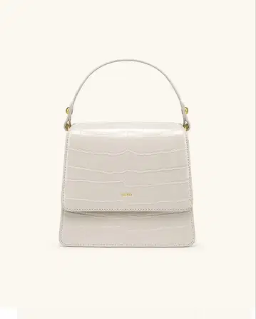 JW PEI 악어 엠보싱 백 미사용 새상품 박스형