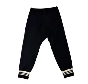 Neil Barrett 스루치 핏 44 블랙 밑단 라인 팬츠