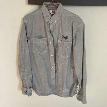 벤 데이비스 그레이 버튼다운 셔츠 M 사이즈