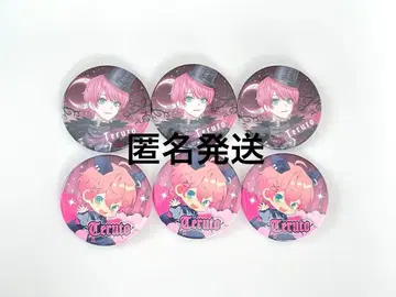 knight A 테루토군 캔뱃지 세트 Mid Knight Party