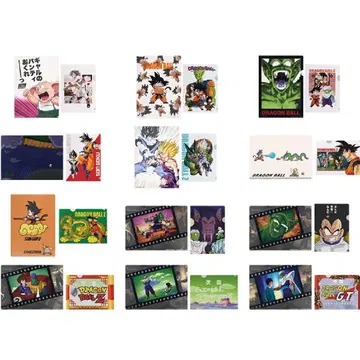 제일복권 드래곤볼 VS 옴니버스 어메이징 I상 클리어 파일 세트