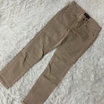 INDIVI 스키니 데님 베이지 36