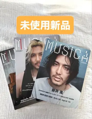 후지이 카제 MUSICA 무지카 3권 세트