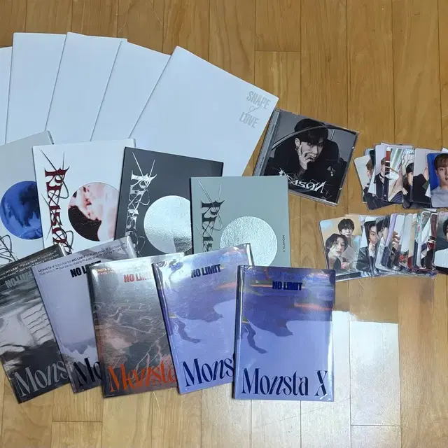 택포) 몬스타엑스 앨범 포카 굿즈 일괄