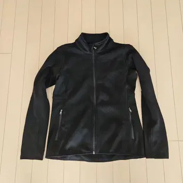 새상품 블랙 스트레치 집업 자켓 M