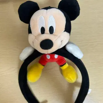 미키 머리띠 봉제 인형 디즈니
