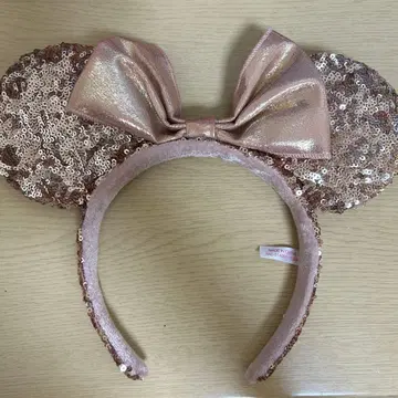 디즈니 머리띠 핑크 반짝반짝