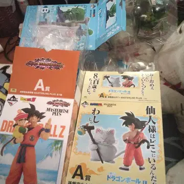 드래곤볼 제일복권 손오공&손오반 신 손오공&카린 신 빈 박스 블리스터만