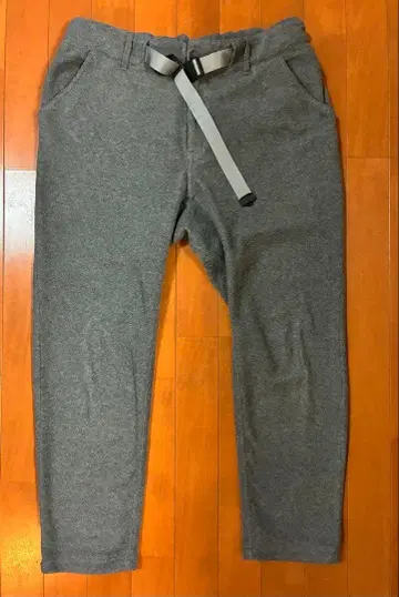 와일드 띵스 플리스 팬츠 L 사이즈 허리 벨트 부착 팬츠