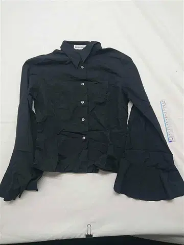 돌체앤가바나 플레어 슬리브 셔츠 블랙 계열 여성용