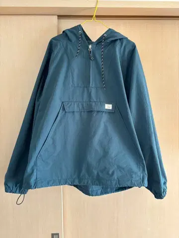 PENNEY'S 다크 블루 후드 부착 아우터