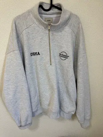 ANOTHER OFFICE. 하프 지퍼 맨투맨