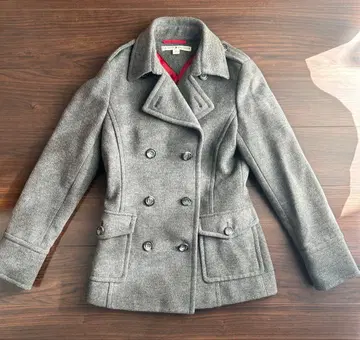 TOMMY HILFIGER 그레이 체스터 코트 사이즈 2