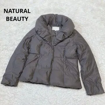 a2117 [내추럴 뷰티] 다운 자켓 숏 기장 브라운 M