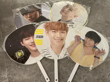 2PM 준호 JUNHO 공식 부채 세트 1