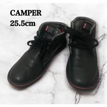 CAMPER 앵클 부츠 비틀 처카 부츠 블랙