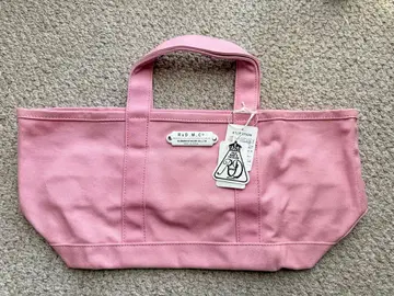R&D.M.CO-올드맨즈 코튼 토트백 S 핑크 새상품