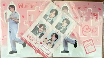 아호노 사카타 nurse 실사 아크릴 스탠드 2점 증명 사진