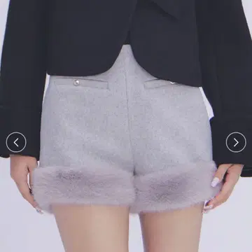 릴리 브라운 에코 퍼 숏팬츠