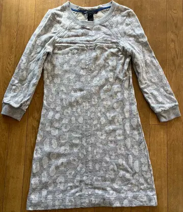 마크제이콥스 표범 무늬 맨투맨 긴팔 원피스 S 그레이