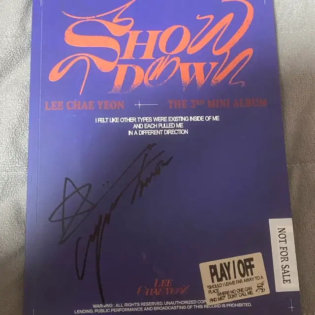 [급전]이채연 친필 싸인 앨범 판매