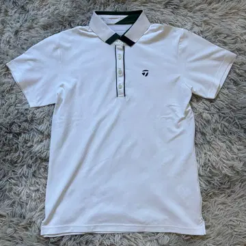 TaylorMade 피케 셔츠 L 사이즈 화이트