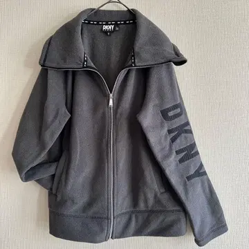 DKNY 그레이 프리 점퍼 블루종 M
