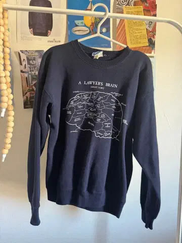 리 A 로이어스 브레인 트레이닝복 M 사이즈 네이비