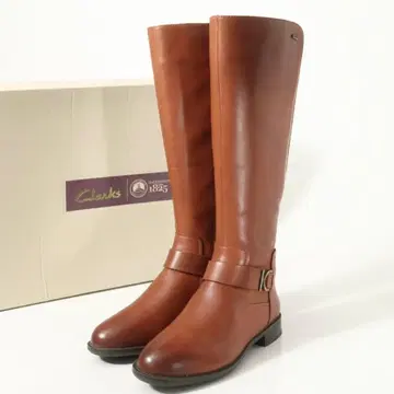 [새상품급] Clarks GORE-TEX 사이드 지퍼 롱 부츠