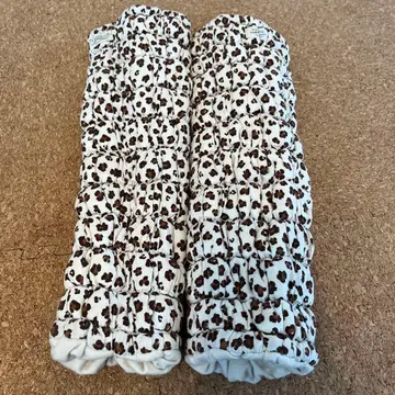 이온닥터 레오파드 무늬 레그 워머