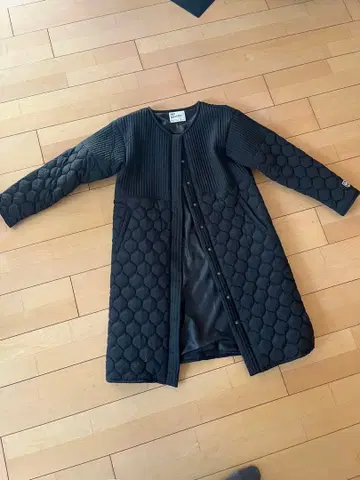 블랙 퀼팅 자켓 사이즈 F