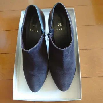 EIZO 다크 브라운 스웨이드 부티