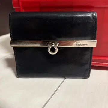 [Ferragamo] 접이식 지갑 블랙