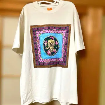 죠죠 죠르노 죠바나 그래픽 T셔츠 반다나 T