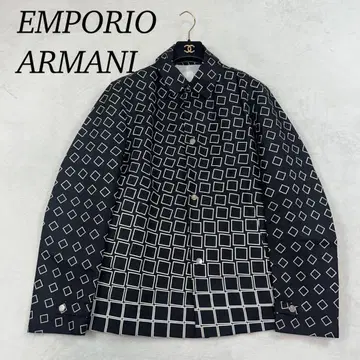 J857 새상품급 L 엠포리오 아르마니 자켓 블랙 남성용