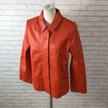 12.4 h30 AFFEZIONE 가죽 자켓 램 가죽 양