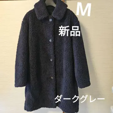 유니클로 방풍 아우터 플리스 스텐카라 코트 M