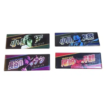 크리프하이프 2018 투어 아저씨들의 캔뱃지 4개 캔뱃지 00154