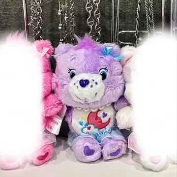 ILLIT 케어베어 모카 키링