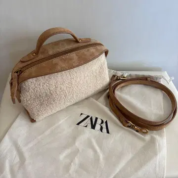 ZARA 양가죽 이펙트 롱 백