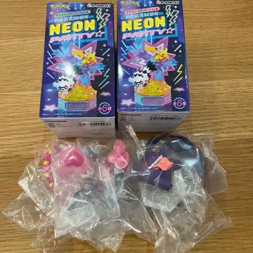 포켓몬 네온 파티 2상자 세트 겐가르 고치밀&미라몽