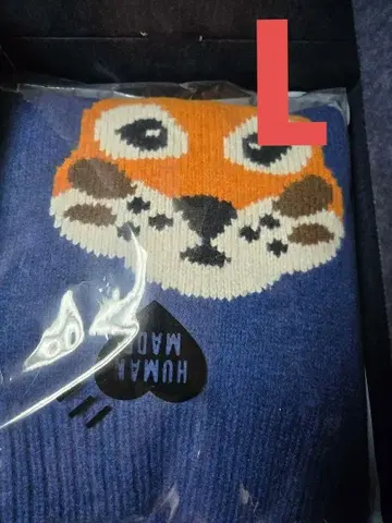 HUMAN HOPE LOW GAUGE KNIT 네이비 L