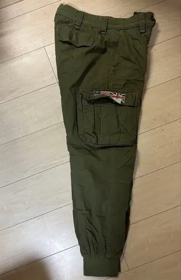 DENIM & SUPPLY 카고 팬츠 올리브 그린