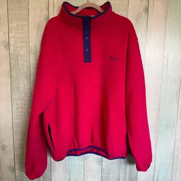 L.L.Bean 플리스 하프 스냅 KIDS XL 여성용 M 상당