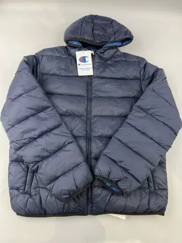택 포함 새상품 Champion 네이비 다운 자켓 L 사이즈