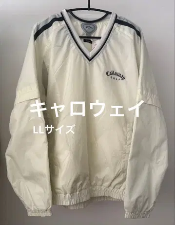 LL 사이즈 캘러웨이 Callaway 골프 V넥 2way 블루종