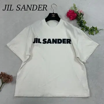 J858 XS 질 샌더 티셔츠 화이트 여성용