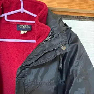 BIG JOHN 나일론 자켓 x 플리스 L 사이즈